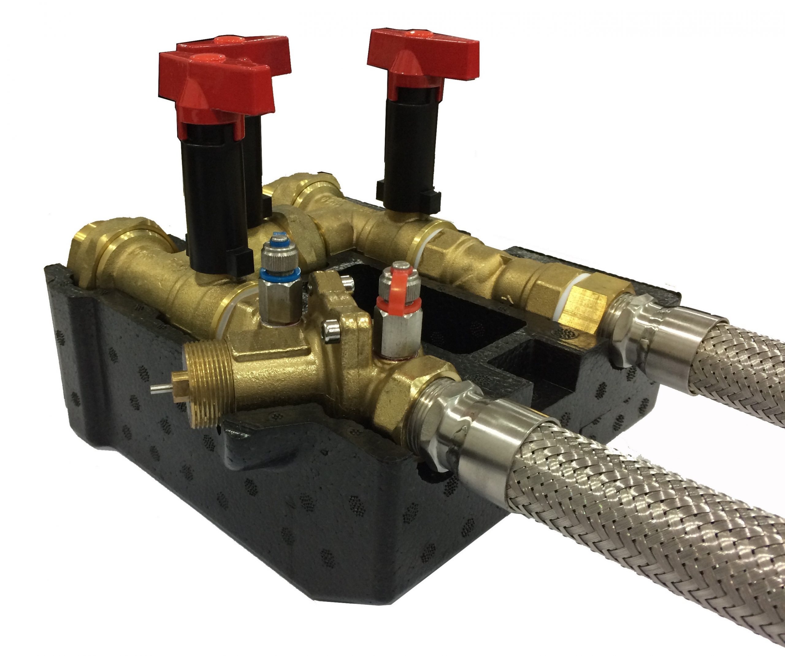 DZR Brass FCU Valve Kit with PICV (FCU Link) Model KFCUL25 PN25 KIDS